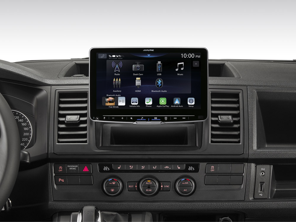 Traducción lluvia fuga Alpine - iLX-F905T6 Sistema multimedia 9", con radio digital DAB+,  compatibilidad con Apple CarPlay y Android Auto para Volkswagen T6, T5,  Tiguan, Touran and Seat Alhambra