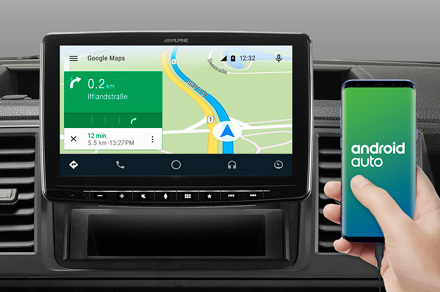 iLX-F903D - Navegación en línea con Android Auto
