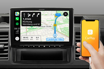 iLX-F903D - Navegación en línea con Apple CarPlay
