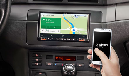 Online Navigation with Android Auto - iLX-702E46