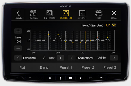 iLX-F903DU - High-end Sound Tuning Options