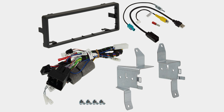 INE-F904TRA - 1DIN installation kit included