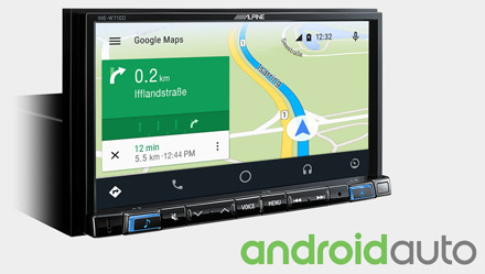 Online Navigation with Android Auto - INE-W720S453B